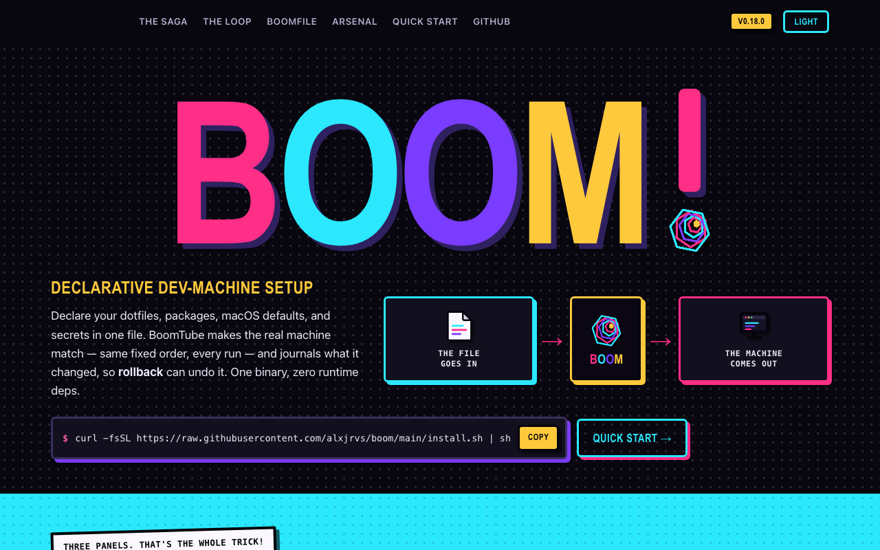 boom — screenshot