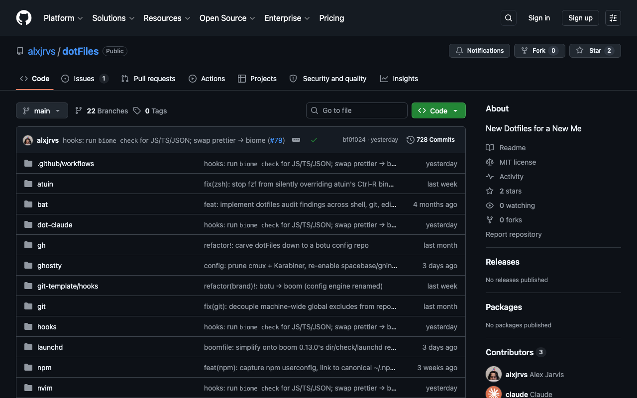 dotFiles — screenshot
